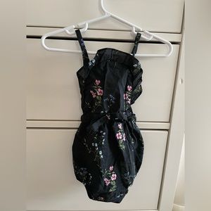 Lil Lemons Floral Romper